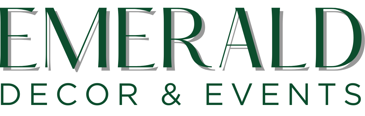 Emerald Decor & Events text logo